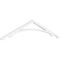 Ekena Millwork Pitch Legacy Architectural Grade PVC Gable Pediment, 60"W x 12 1/2"H x 1"P (5/12) GPP060X013X100LEG - alternate 1
